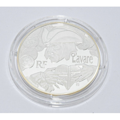 MONEDA 10€ HARPAGON MOLIERE 2014 PLATA