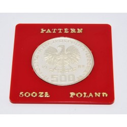 MONEDA 500 SLOTYZ POLONIA 1982