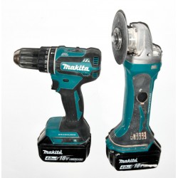 PAREJA MAKITA 18V TALADRO DHO485 RADIAL DGA452
