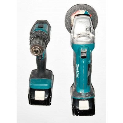 PAREJA MAKITA 18V TALADRO DHO485 RADIAL DGA452
