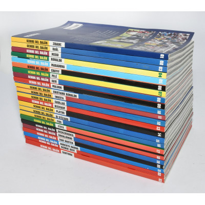 COLECCION MARCA GENIOS DEL BALON 1-23 COMPLETA