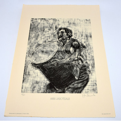 COLECCION LAMINAS GRABADOS PEDRO SANTAMARTA - MOTIVOS VASCOS