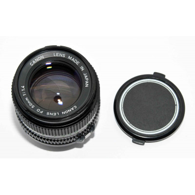 OBJETIVO CANON 50MM F1.4 FD