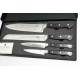 SET X4 CUCHILLOS DE COCINA CRUZ DE MALTA