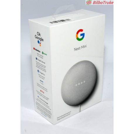 GOOGLE NEST MINI NEGRO 2 GEN PRECINTADO