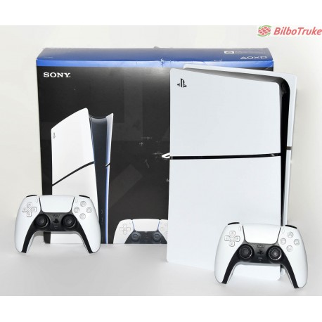 CONSOLA PS5 DIGITAL 1TB BLANCA 2 MANDOS