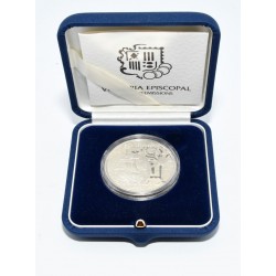 MONEDA 10 DINERS 1992 PLATA