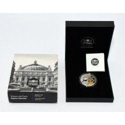 MONEDA OPERA GARNIER 2016 PLATA