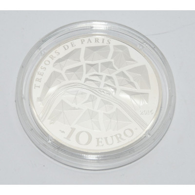 MONEDA OPERA GARNIER 2016 PLATA
