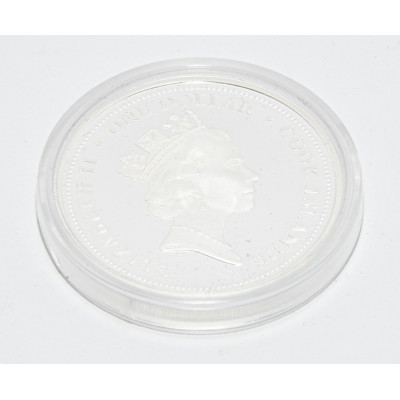 DOLAR ISLA COOK 2004 ONZA PLATA