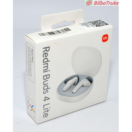 AURICULARES BLUETOOTH XIAOMI REDMI BUDS 4 LITE BLANCO DESPRECINTADO