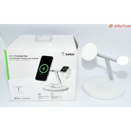 CARGADOR BELKIN 3 EN 1 BOOST CHARGE PRO