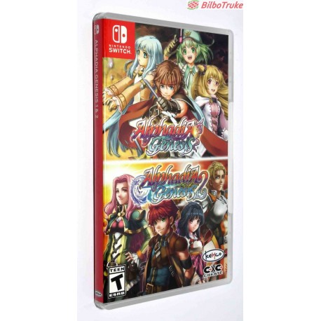 VIDEOJUEGO NINTENDO SWITCH ALPHADIA GENESIS 1 Y 2