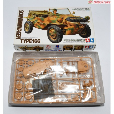 MAQUETA VEHICULO SCHWIMMWAGEN TYPE 166