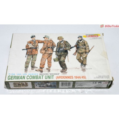 MAQUETA GERMAN COMBAT UNIT ARDENNES 1944