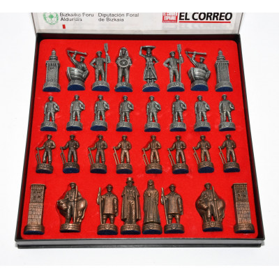 AJEDREZ METALICO EL CORREO