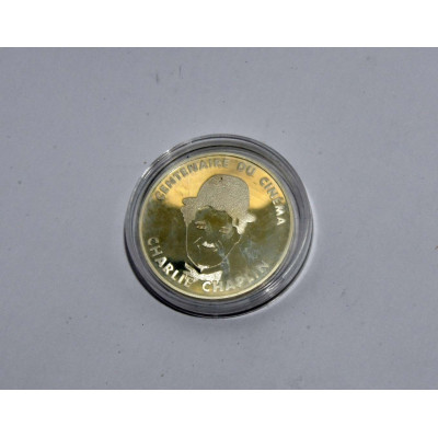 MONEDA 100 FRANCOS CHAPLIN 1994