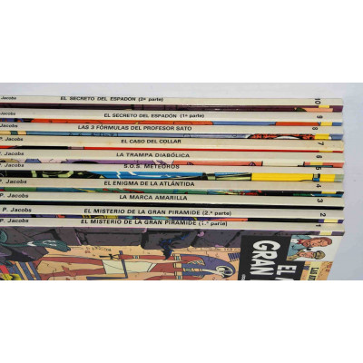 COLECCION BLAKE Y MORTIMER 1-10