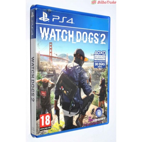 VIDEOJUEGO PS4 WATCHDOGS 2