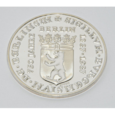 MONEDA PLATA 750 BERLIN BISMARK