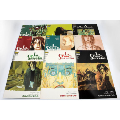 COLECCION LA CASA DE LOS SECRETOS (9 TOMOS)