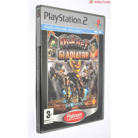 VIDEOJUEGO PS2 RATCHET GLADIATOR