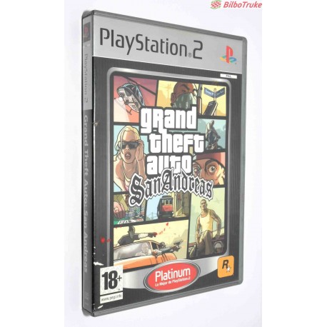 VIDEOJUEGO PS2 GTA SAN ANDREAS