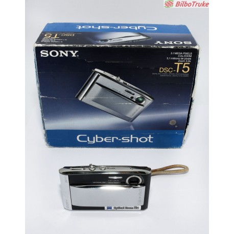 CAMARA DIGITAL COMPACTA SONY CYBERSHOT DSC-T5