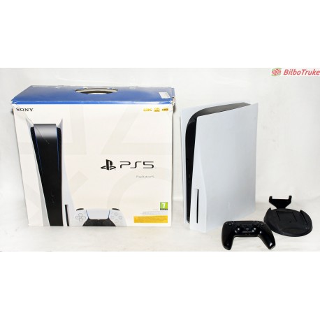 CONSOLA PS5 DIGITAL 825GB BLANCA CON CAJA Y MANDO