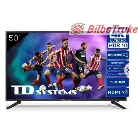 TELEVISIÓN SMART TV TD SYSTEMS K50DLG12US