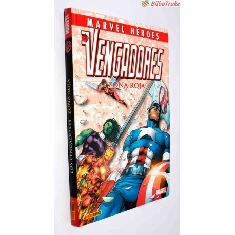 COMIC MARVEL VENGADORES ZONA ROJA