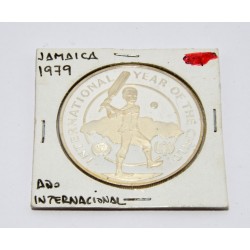 MONEDA 10 DOLARES 1979 PLATA
