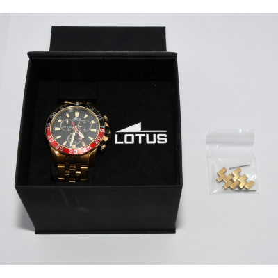 RELOJ LOTUS 18769/4 NEGRO