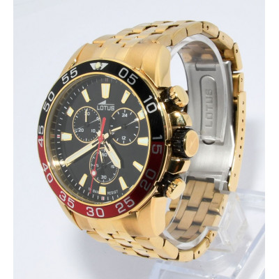 RELOJ LOTUS 18769/4 NEGRO