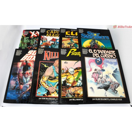 COLECCION COMPLETA NOVELAS GRAFICAS MARVEL