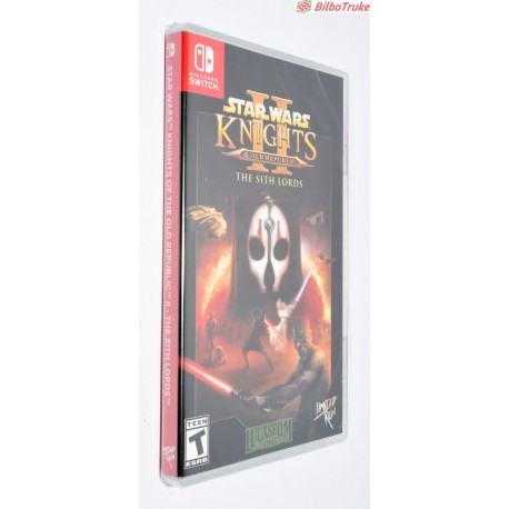 VIDEOJUEGO NINTENDO SWITCH STAR WARS KNIGHTS OF THE OLD REPUBLIC II THE SITH LORDS