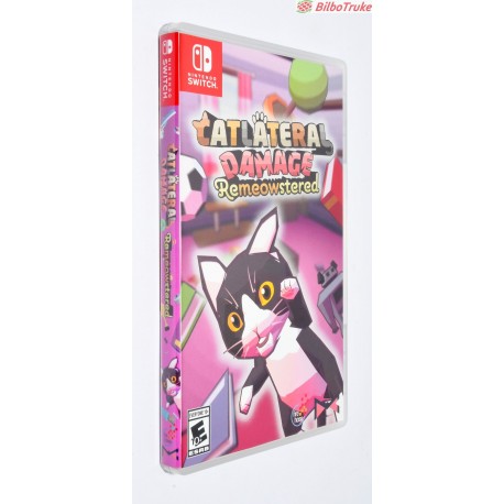 VIDEOJUEGO NINTENDO SWITCH CATLATERAL DAMAGE REMEOWSTERED