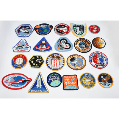 COLECCION 113 PARCHES MISIONES ESPACIALES