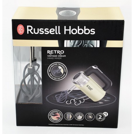 BATIDORA VARILLAS RUSSELL HOBBS RETRO 500W