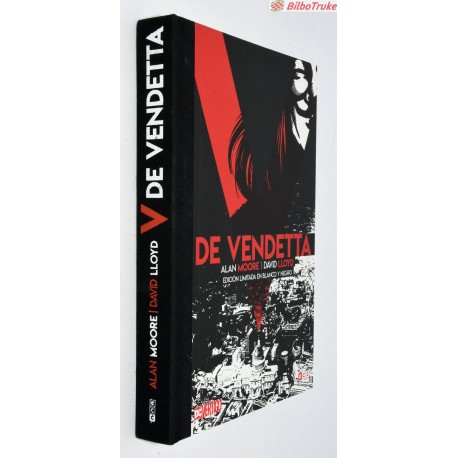 V DE VENDETTA - ED. LIMITADA EN BLANCO Y NEGRO