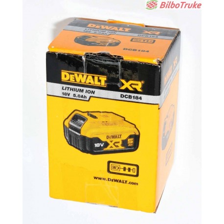 BATERIA DEWALT DCB184 18V 5AH