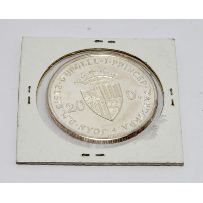 MONEDA 20 DINERS 1984 LOS ANGELES OLIMPIADA