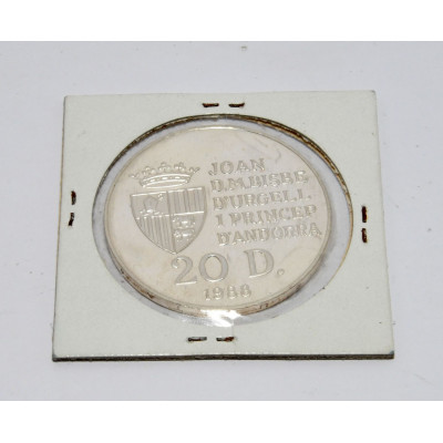 MONEDA 20 DINERS 1988 OLIMPIADA 92