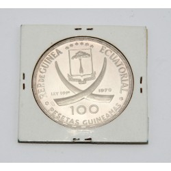 MONEDA 100 PESETAS 1970 MAJA DESNUDA GOYA PLATA