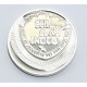 MONEDA 1 NEW SHEQEL 2000 INDEPENDENCIA PLATA