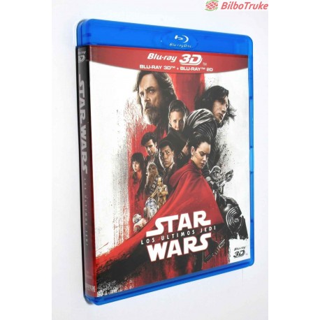 BLURAY 3D STAR WARS LOS ULTIMOS JEDI