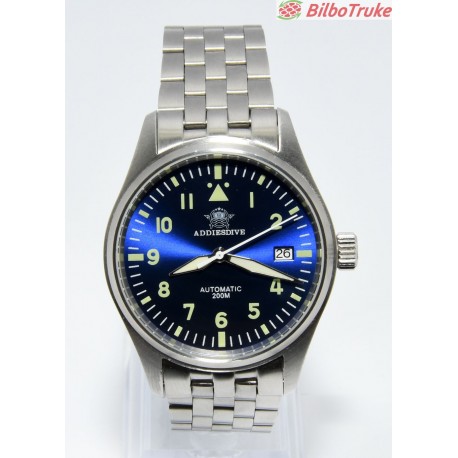 RELOJ ADDIESDIVE AUTOMATIC AZUL