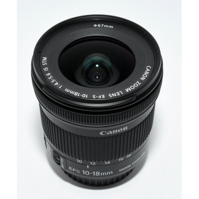 OBJETIVO CANON 10-18MM EFS F:4.5-5.6 IS STM