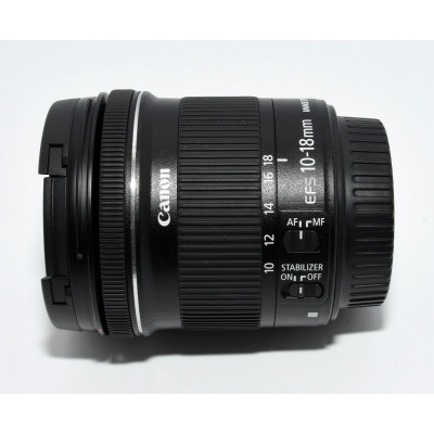 OBJETIVO CANON 10-18MM EFS F:4.5-5.6 IS STM