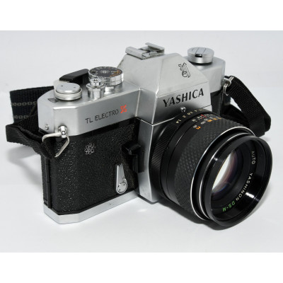 CÁMARA VINTAGE REFLEX ANALÓGICA YASHICA TL ELECTRO X + 50MM  1.4